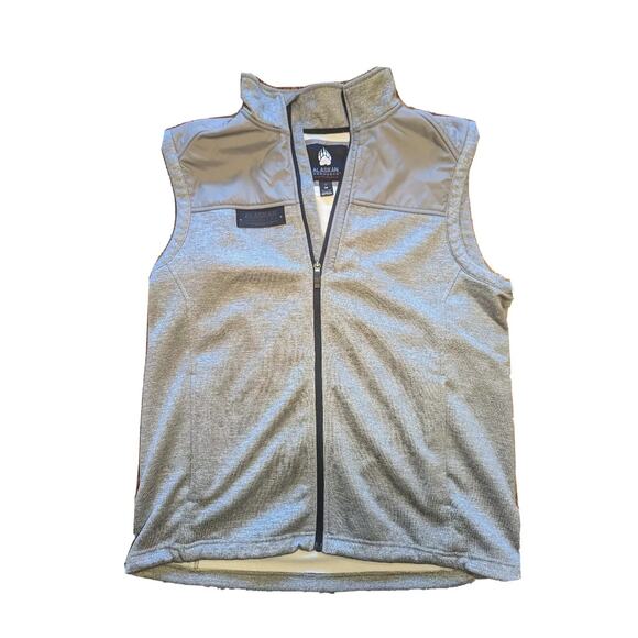 2425 Alaskan Hardgear by Duluth Trading Co Men's Fleece Fishing Vest Medium Gray - Picture 1 of 1